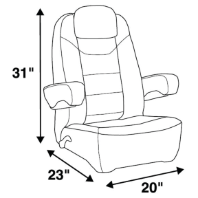 Charter Helm High-Back Seat