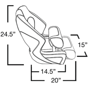 Deluxe Sport FlipUp Seat