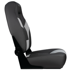 Premium Folding Seat - Incognito Edition - Charcoal & Lgt Gray/White