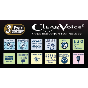 HX320 HX320 Floating Handheld VHF FM Marine Transceiver
