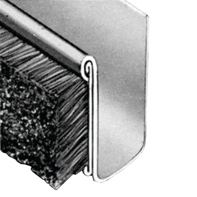 Unbeaded Channel Weatherstrip with Steel Core