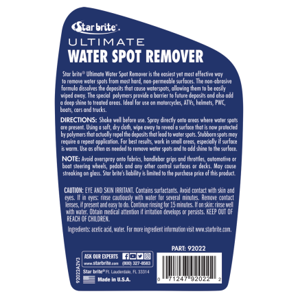 Water Spot Remover