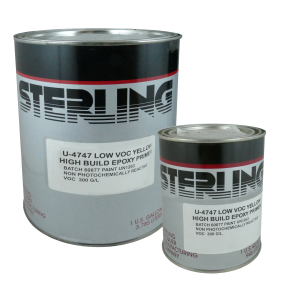 combo of Sterling U-4747 Low VOC High Build Chromate Epoxy Primer - Base