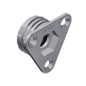 Sugatsune MC-F10 Fastmount Metal Heavy Duty Self Tapping Female Clip, 22 lb