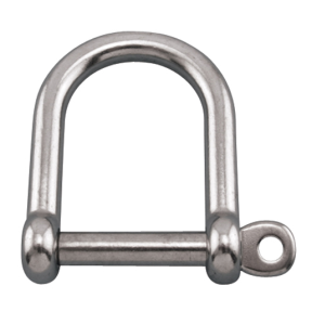 Wide D Shackle w/Screw Pin