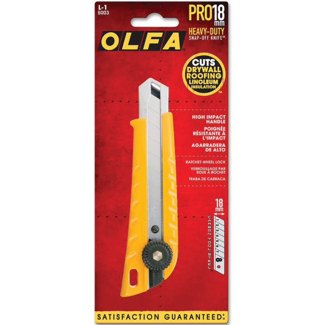 Heavy-Duty Ratchet-Lock Utility Knife