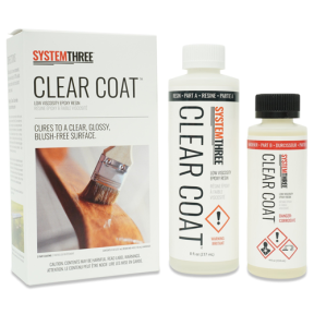 0600k381 of System Three Resins Clear Coat Penetrating Epoxy Sets