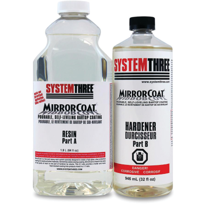 MirrorCoat Epoxy Table Top Coating Kit
