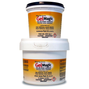gel of System Three Resins SilverTip GelMagic Kit - Non-Sagging Epoxy Adhesive