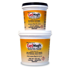 group of System Three Resins SilverTip GelMagic Kit - Non-Sagging Epoxy Adhesive