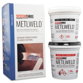 1200k16 of System Three Resins SilverTip MetlWeld Epoxy Adhesive Kits