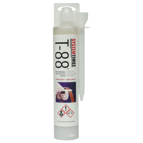 1100k91 of System Three Resins T-88 Structural Epoxy Adhesive - 8.4 oz Caulking Tube
