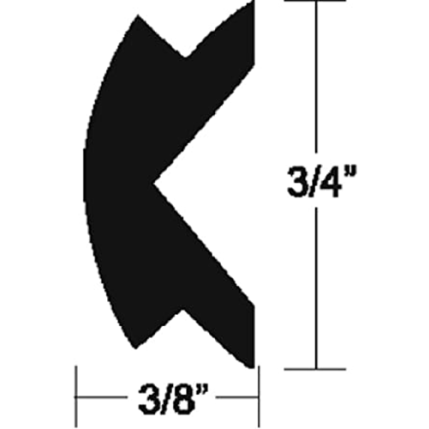 diagram of TACO Marine Flexible Vinyl Insert