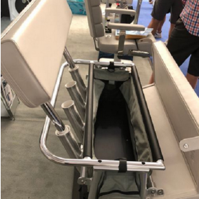 Neptune II Leaning Post - Cooler Storage