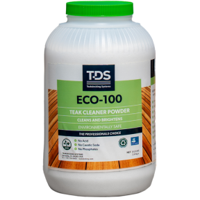 8 lbs of Teakdecking Systems ECO-100 Teak Cleaner Powder