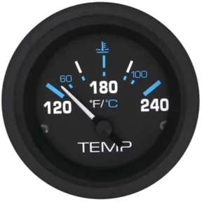 2" Eclipse Series Water Temperature Gauge