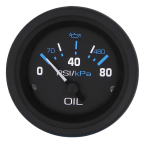 68392p of SeaStar Solutions Eclipse 2 inch Oil Pressure Gauge