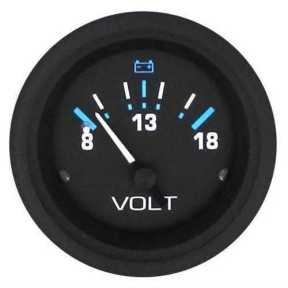 68408p of SeaStar Solutions Eclipse Series Voltmeter - 8-18 VDC