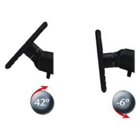 Articulation Diagram of SeaStar Solutions SeaStar Sport & Pro Sport Tilt - Hydraulic Tilt Steering