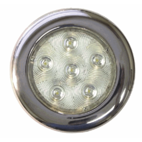 TH Marine Supplies 4" Stainless LED Surface Mount Puck Light