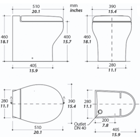 Tecma Flexi Line Silence 2G - Tall