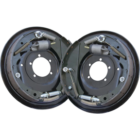 12" E-Coated Hydraulic Drum Brake Assembly - Pair