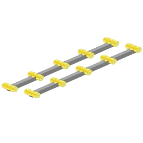 86157 of Tie Down Engineering Hull Saver Galvanized Roller Bunk Assembly