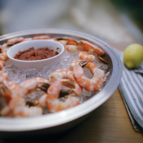 12" Seafood Serving Bowl - 2 Layer