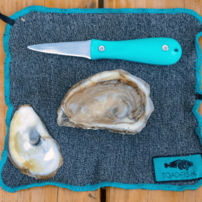in use of Toadfish Outfitters Cut Proof Kitchen Cloth