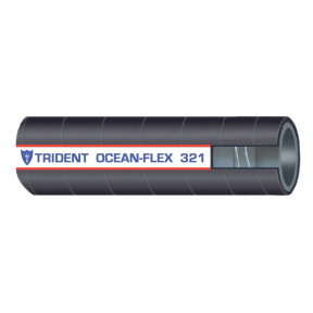 main view of Trident Marine Hose & Propane 321 Series WIRED Ocean Flex Marine Hose - Water, Oil, Fuel, Exhaust