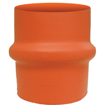 Straight Extra High Temp Red Silicone Exhaust Bellows - Hump Hose
