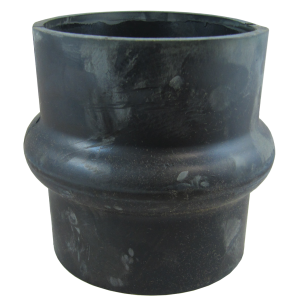 Black Rubber Hump Hose of Trident Marine Hose & Propane THH Ser High Temperature Black Rubber Exhaust Bellows