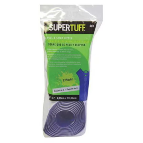 6184 of Trimaco E-Z Up Peel + Stick Plastic Sheeting Zipper