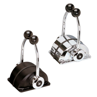 combo of U-flex B302 Top Mount Double Lever Engine Controls