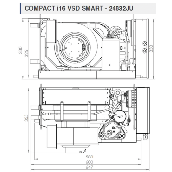 Velair VSD 16,000 BTU Self-Contained Air Conditioning Systems