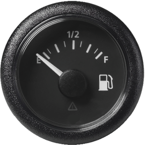 2-1/16" 52mm Viewline Fuel Level Gauge Empty/Full