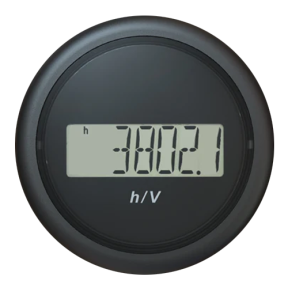 b00005302 of Veratron ViewLine Engine Hour Counter - Voltmeter with LCD 52 mm