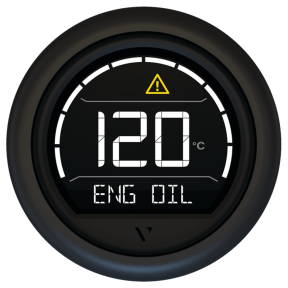 VL Digital 52 - Round Black Bezel