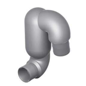 lt9090 of Vetus Exhaust Gooseneck Riser - Large 3-1/2" In/Out - LT90