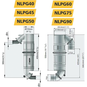 NLPG Gooseneck Mufflers