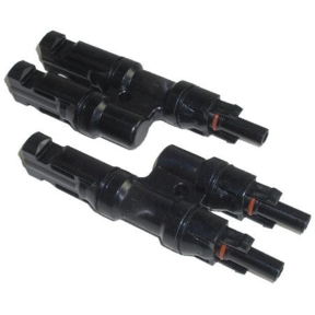MC4-Y Solar Splitter Connector - 1x M-2F / 1xF-2M