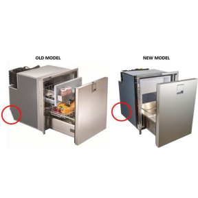 Drawer 49 Clean Touch SS INOX Refrigerator w/ Freezer