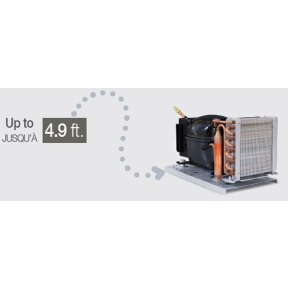 DW35 OCX2 SS Drawer Freezer Only - 1.2 Cu Ft, Remote Compressor.