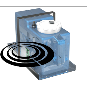 Water Reservoir Level Sensor Detail for REFILL Models of Vitrifrigo OCX2 Series Icemaker