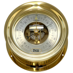 100775 of Weems & Plath Anniversary Barometer - Brass