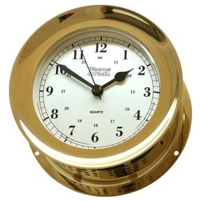 200500 of Weems & Plath Atlantis Quartz Clock - Brass