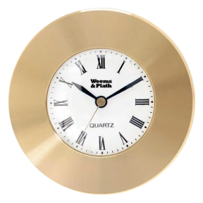 610500 of Weems & Plath Brass Chart Weight - with Integral Clock