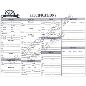 Weems & Plath Logbooks