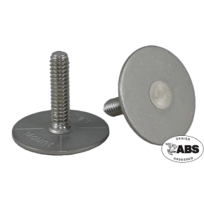 1420122 of Weld Mount 1/4-20 316 Stainless Steel Female Through Threaded Standoff