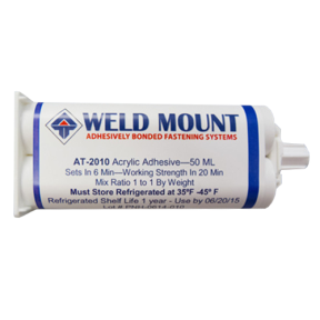 201010 of Weld Mount AT-2010 Acrylic Adhesive - General Purpose, Fast Set